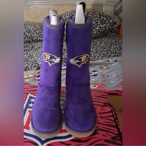 NFL Purple Suede Winter UGG Boots